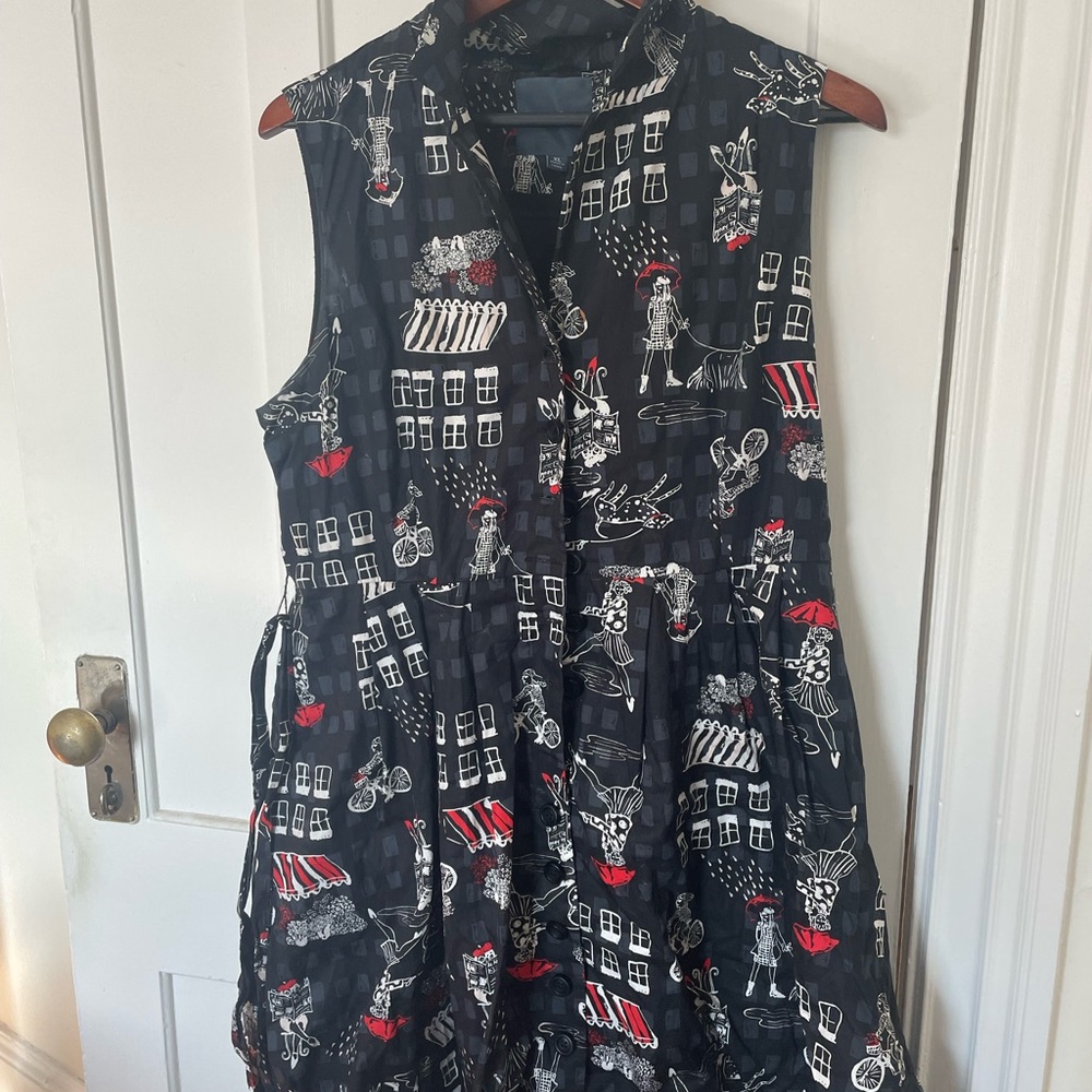 Whimsical shirtdress